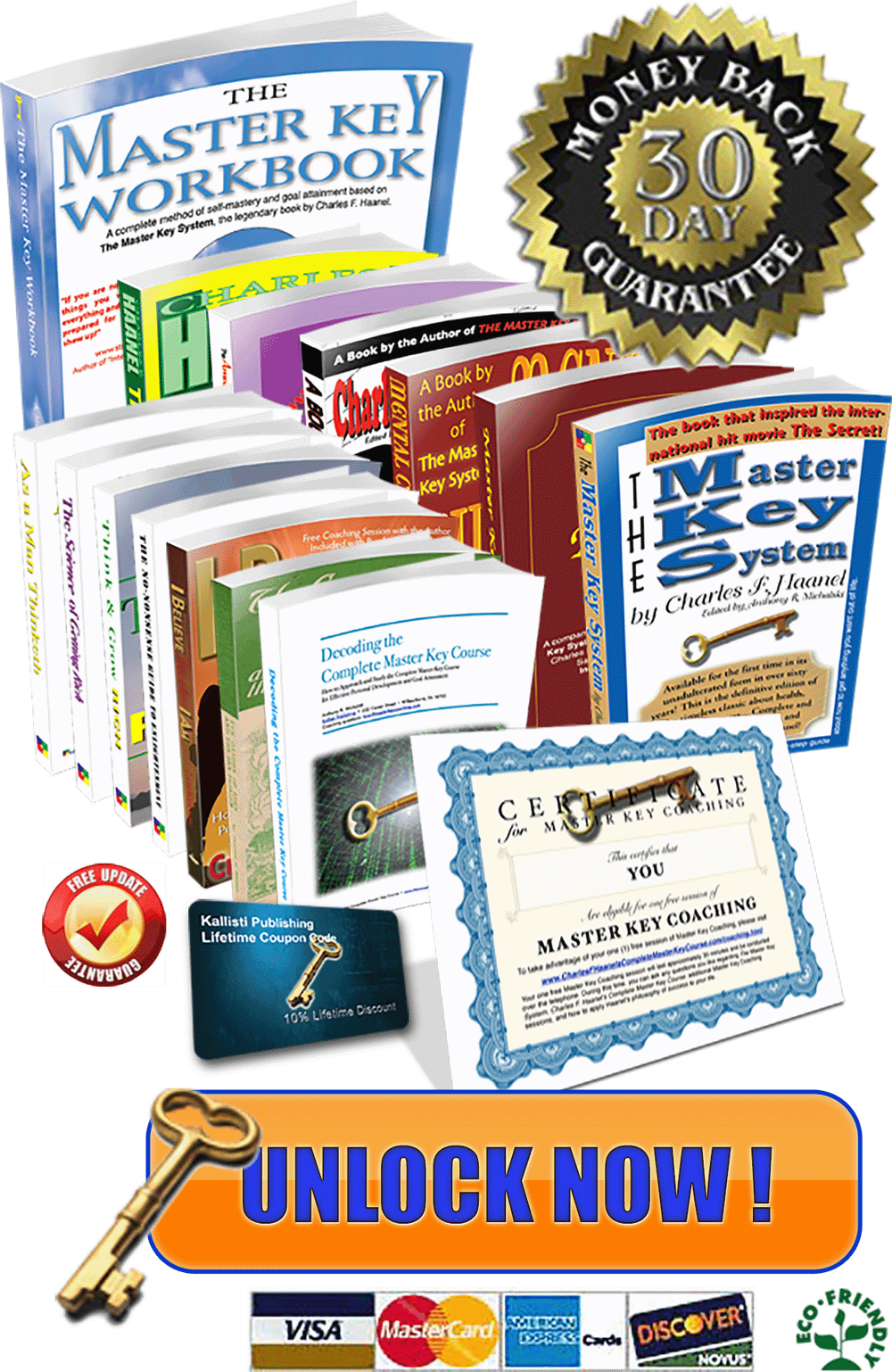 Charles F. Haanel's Complete Master Key Course package